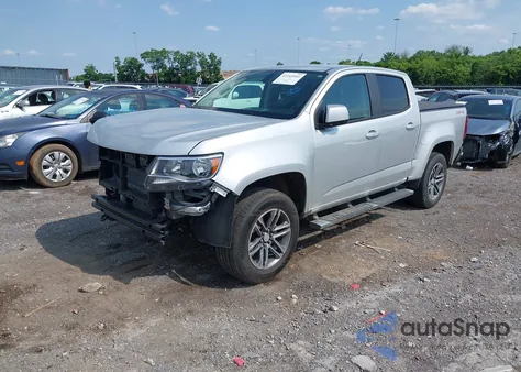 2019 Chevrolet Colorado из США, поврежденный, VIN 1GCGTBEN8K1136377